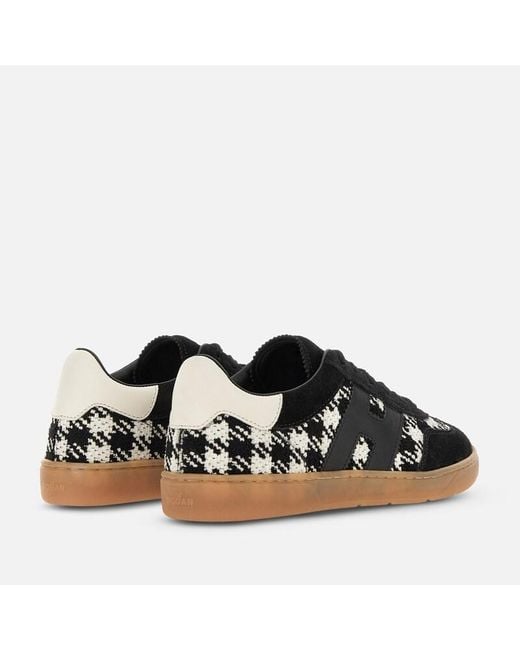 Hogan Black Flat Sneakers,