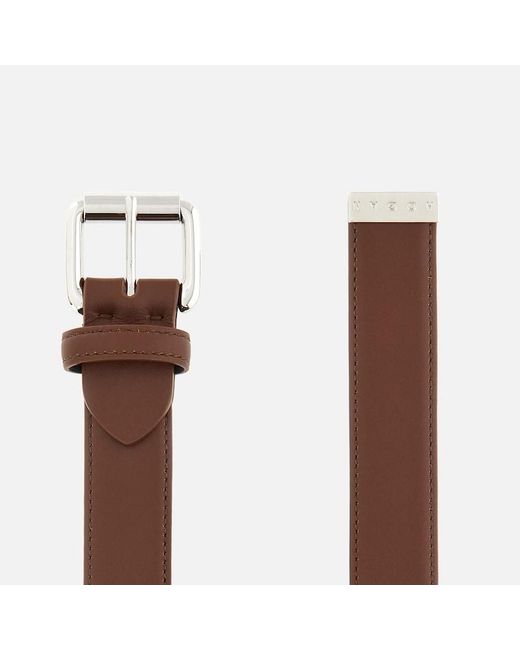 Hogan Brown Belts, (One Size) for men