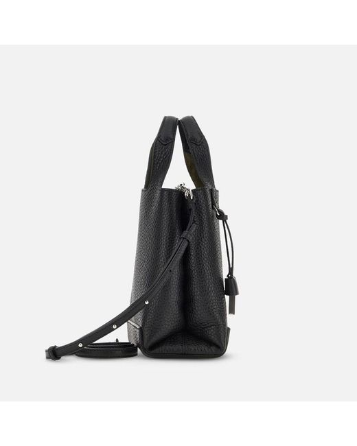 Hogan Black Shopping Bag Mini