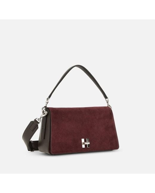 Hogan Purple Shoulder Bags, (One Size)