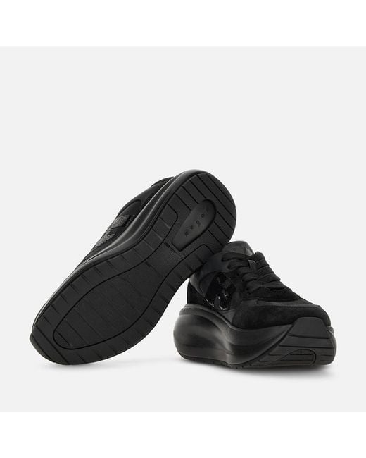 Hogan Black Chunky Sneakers,