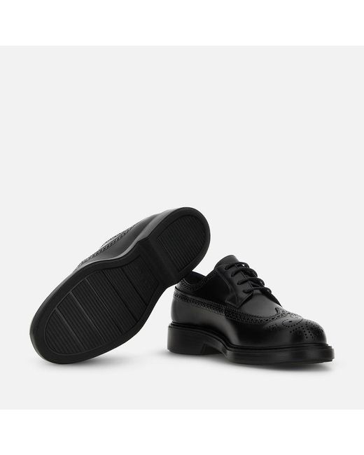 Hogan Black Lace-Ups And Moccasins, for men