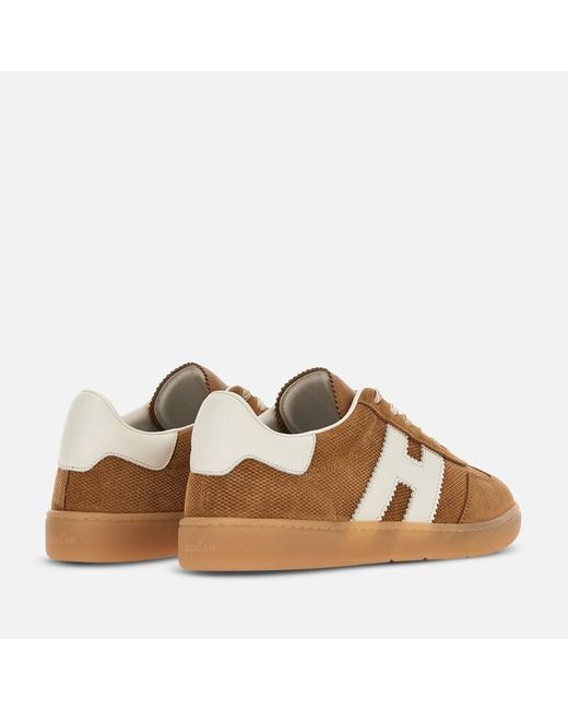Hogan Brown Light Cool Allacciato H Sneakers