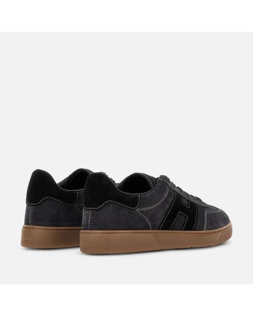 Hogan Black Flat Sneaker, for men