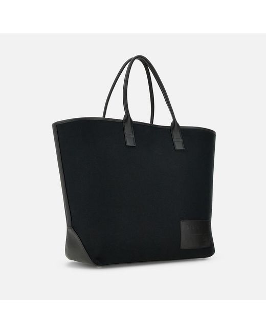 Hogan Black Shopping Bag for men