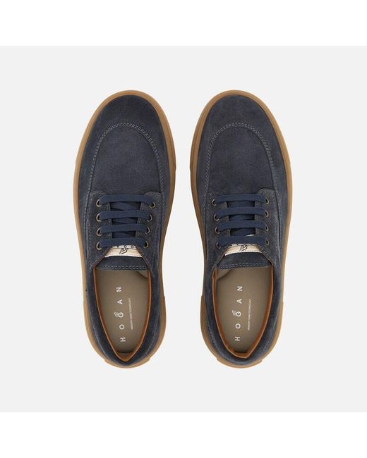 Hogan Blue Flat Sneaker, for men