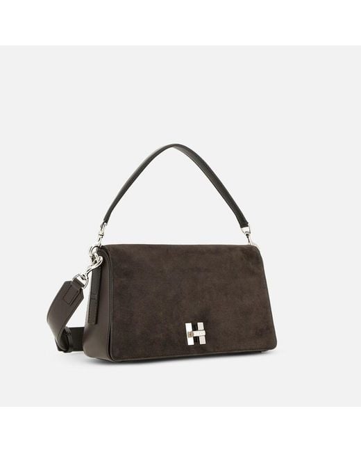 Hogan Black Shoulder Bags, (One Size)