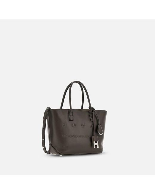Bolso Shopping Adress Mini Hogan de color Black