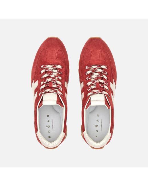 Hogan Red Shoes, for men