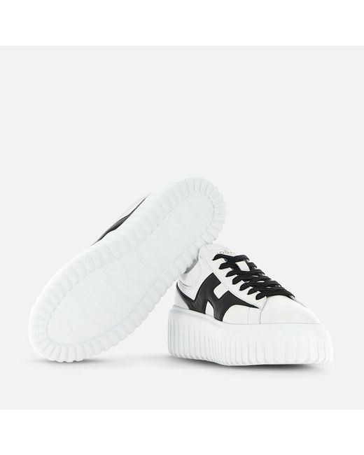 Hogan White Sneakers H-Stripes