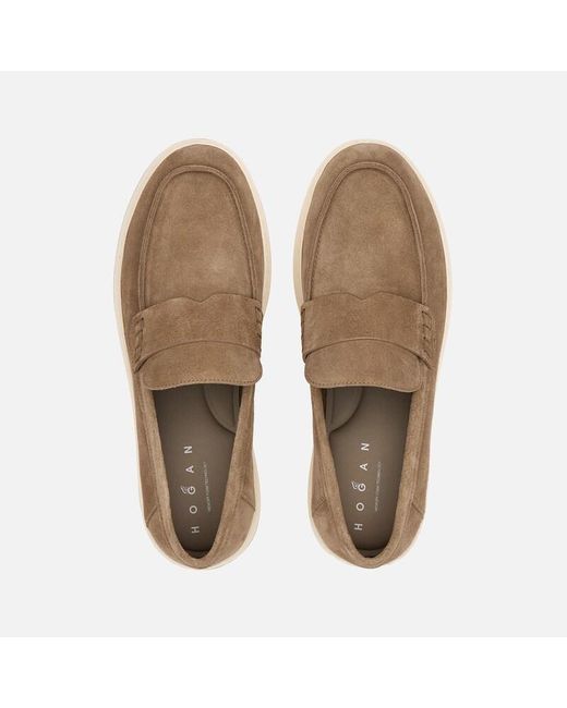 Hogan Natural Lace-Ups And Moccasins, for men