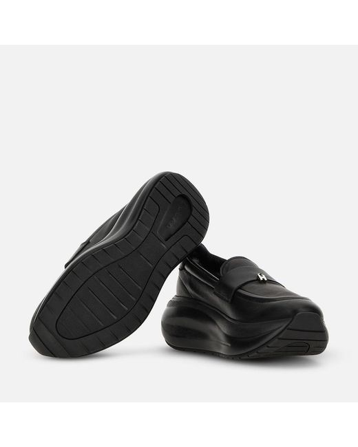 Hogan Black Chunky Sneakers,
