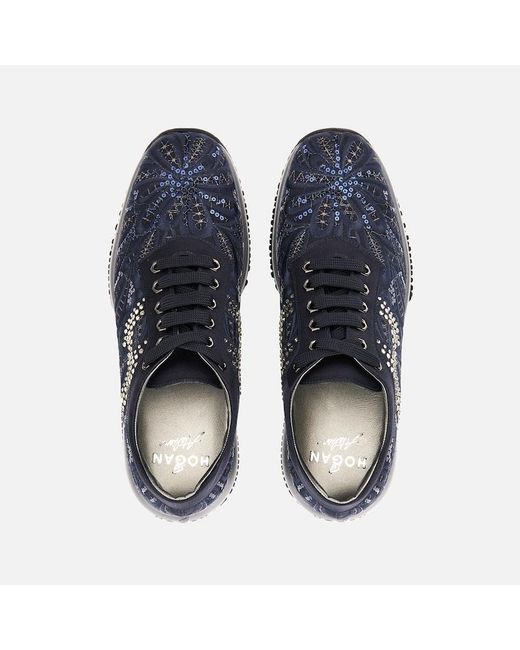 Sneakers Interactive Hogan en coloris Blue