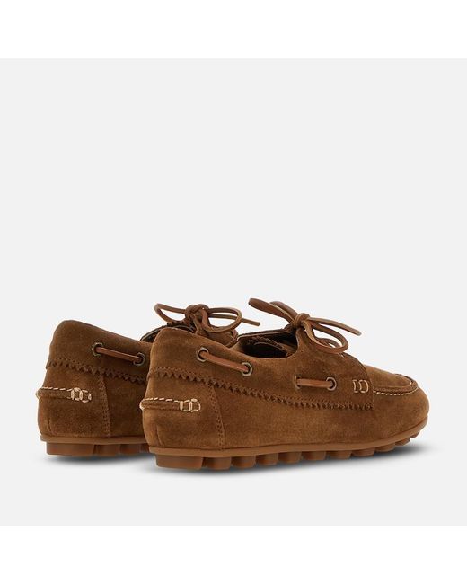 Hogan Brown Loafers,