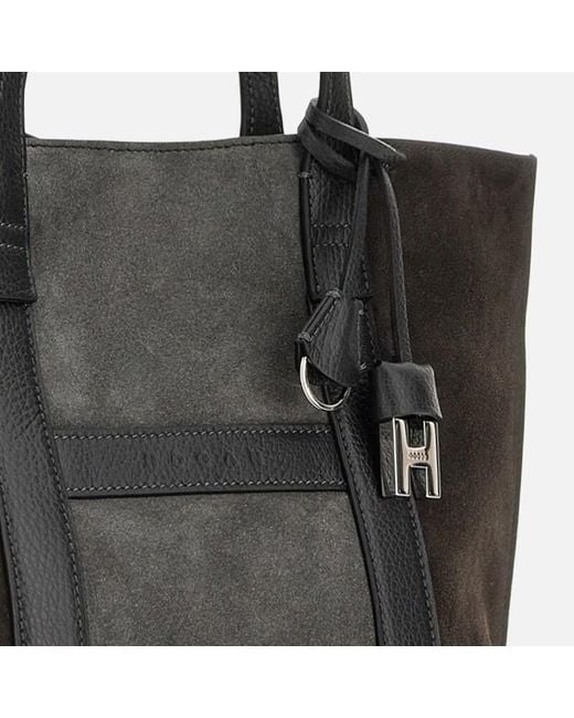 Hogan Black Shoulder Bags, (One Size)