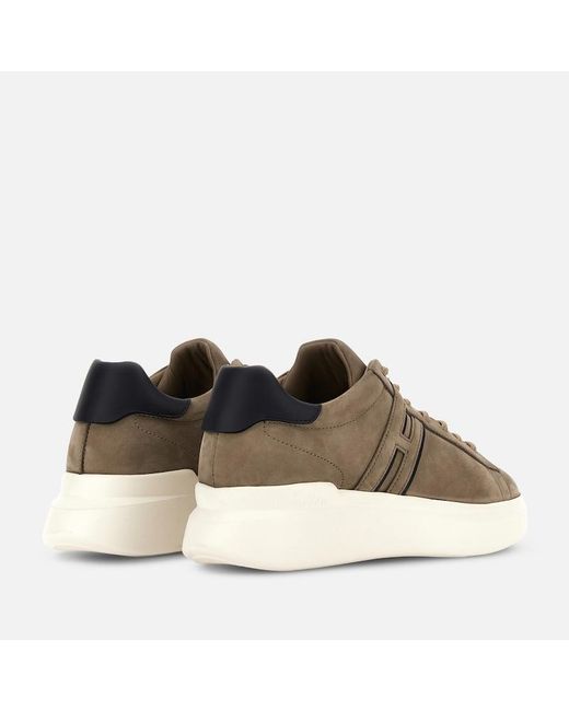 Hogan Brown Chunky Sneakers, for men