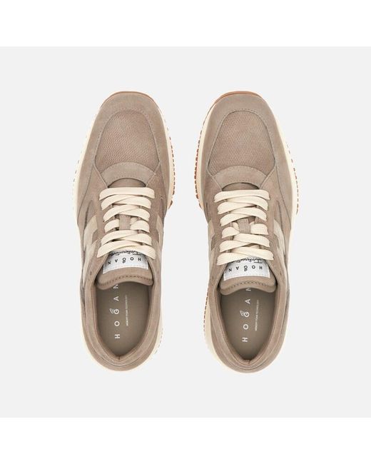 Sneakers Interactive Hogan en coloris Natural
