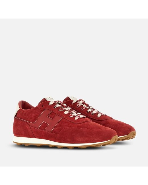 Hogan Red Shoes, for men