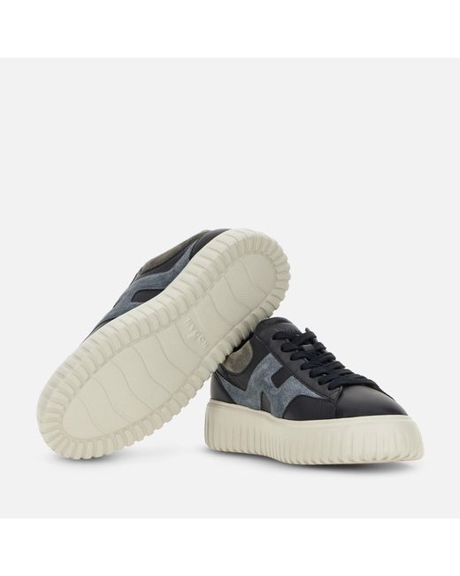 Maxi Sneaker di Hogan in Blue da Uomo