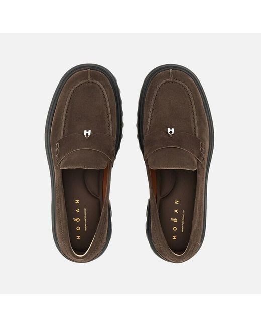 Hogan Black Loafers,