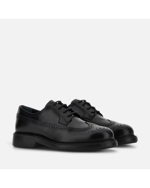 Stringate e mocassini di Hogan in Black da Uomo