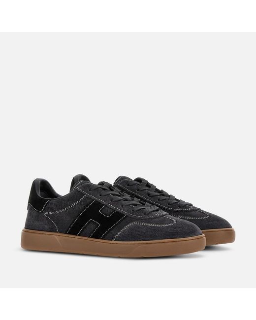 Hogan Black Flat Sneaker, for men