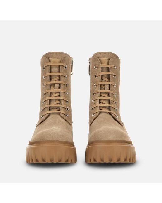 Hogan Brown Boots,