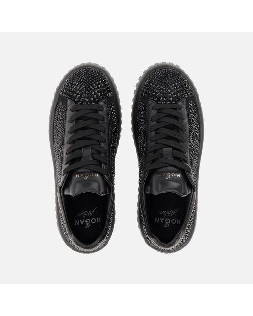 Hogan Black H-Stripes Sneakers Atelier
