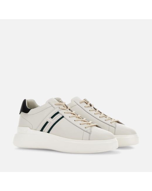 Hogan white best sale shoes