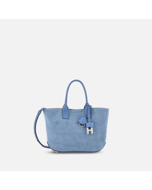 Hogan Blue Shopper Address Mini