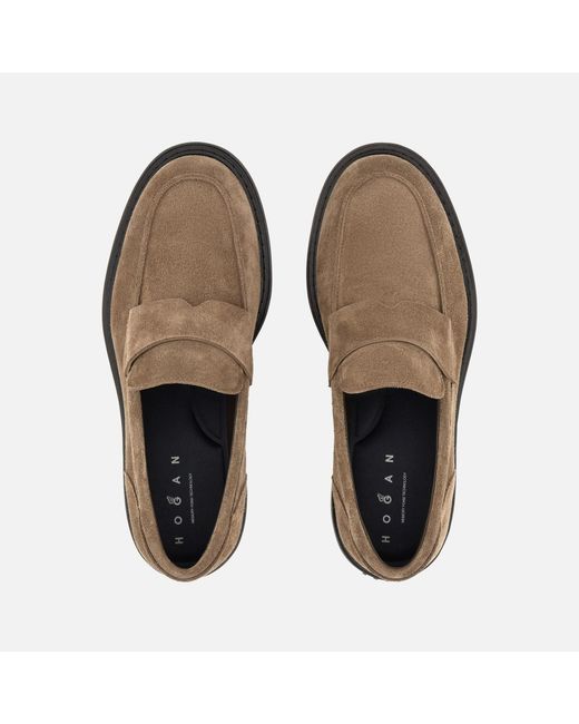 Stringate e mocassini di Hogan in Brown da Uomo
