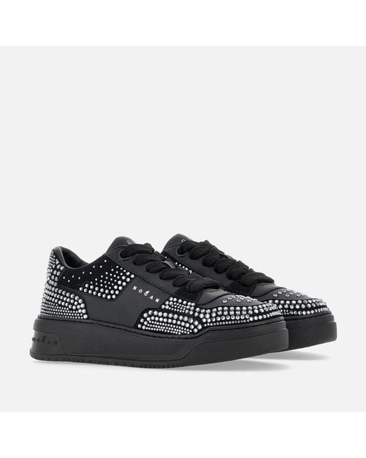 Hogan Black H667 Sneakers
