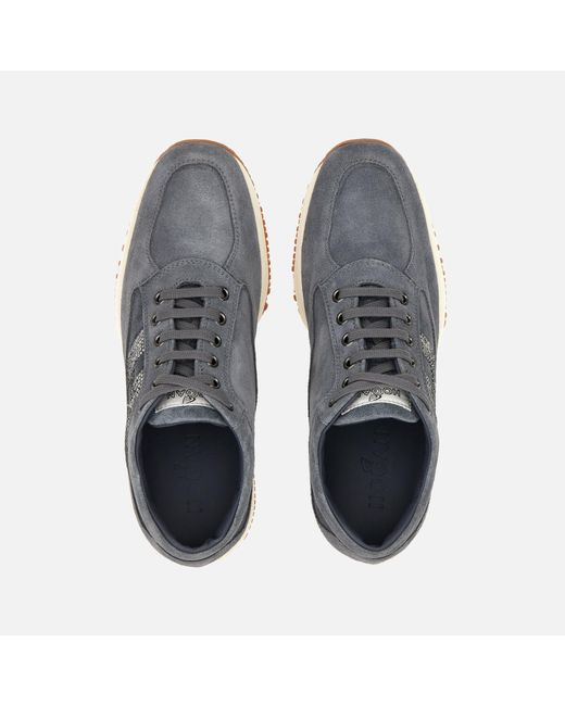 Hogan Blue Sneakers Interactive