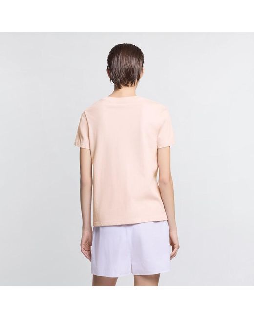 Hogan Pink Cipria Boxy T-Shirt
