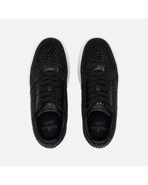 Hogan Black Sneakers Skyscraper