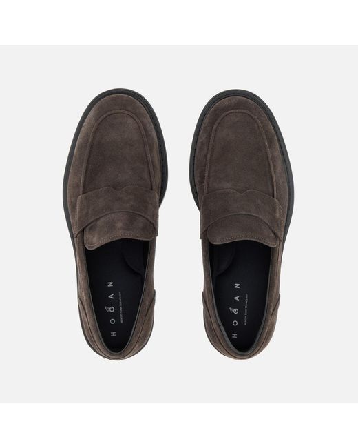 Stringate e mocassini di Hogan in Brown da Uomo