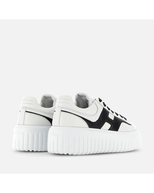 Hogan White Sneakers H-Stripes