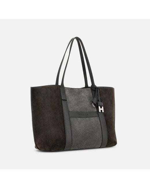 Hogan Black Totes, (One Size)