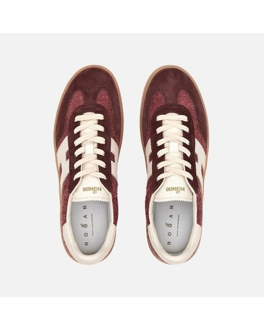Hogan Brown Flat Sneaker, for men
