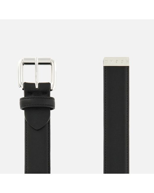 Hogan Black Belts, (One Size) for men