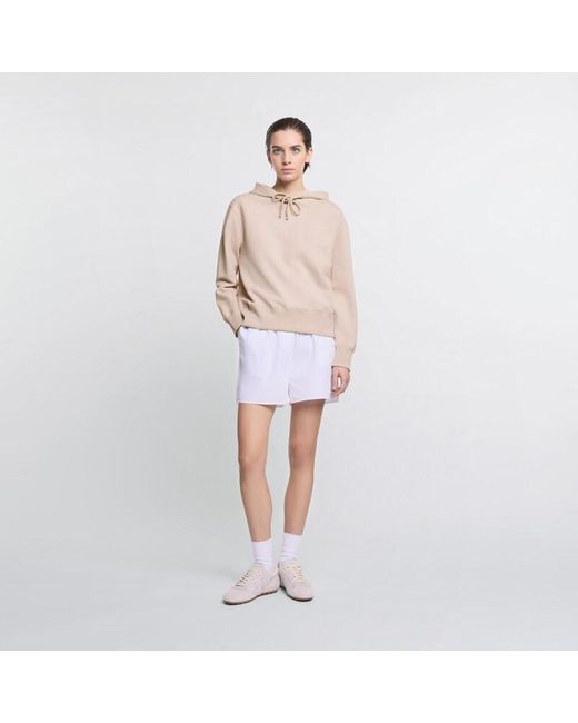 Hogan Natural Cipria Hoodie Sweatshirt