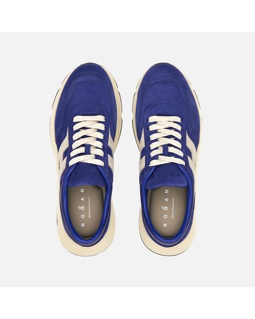 Hogan Blue Sporty Sneakers, for men