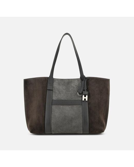 Hogan Black Totes, (One Size)