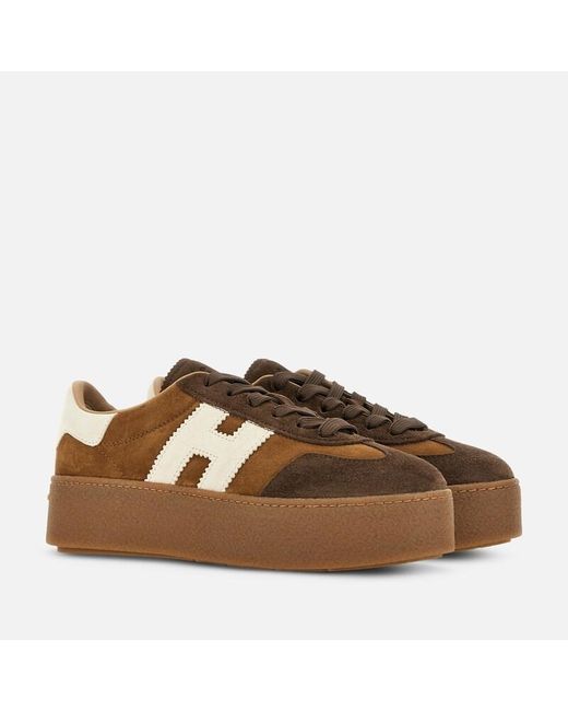 Hogan Brown Sneakers