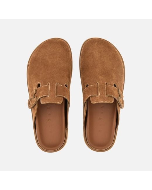 Hogan Brown Mules H716