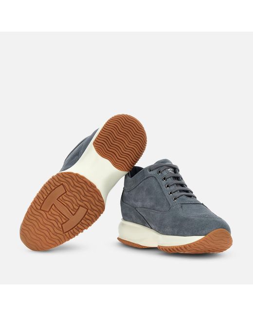 Hogan Blue Sneakers Interactive