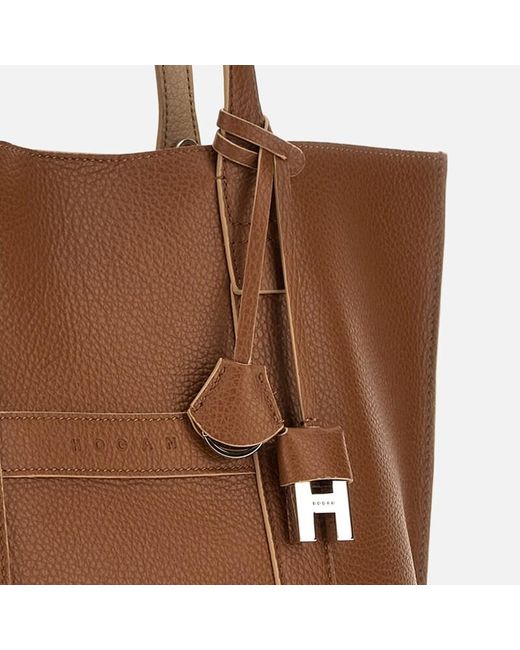 Hogan Brown Top Handles, (One Size)