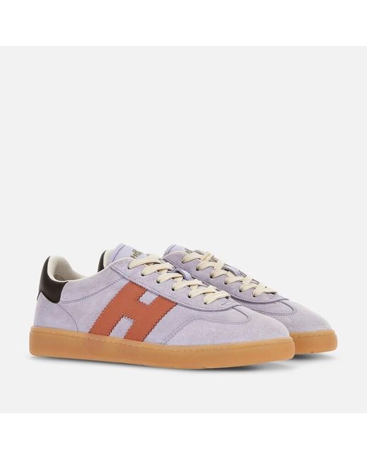 Hogan Pink Flat Sneakers,