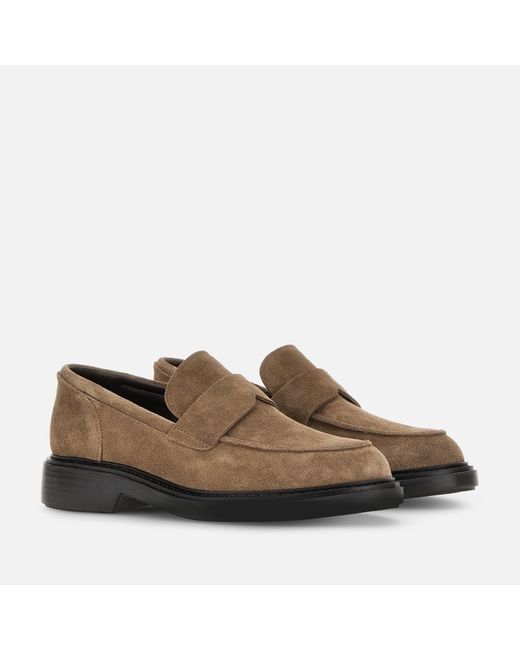 Stringate e mocassini di Hogan in Brown da Uomo