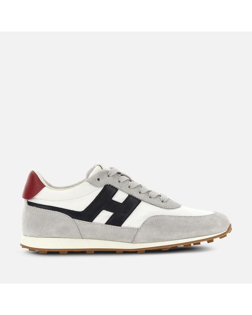Hogan White Hogan Man , Red,Blue,Grey (Size 10) for men